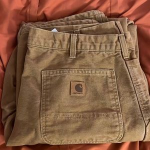 Cargo carhartt work pants size 36x32